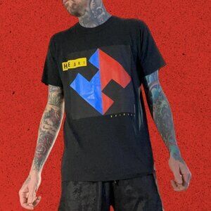 Heart SINGLE STITCH band t shirt 1990 90’s